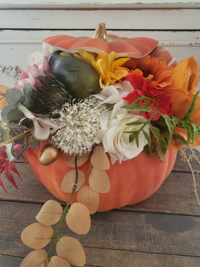 Keramická ozdobná tekvica - veľká