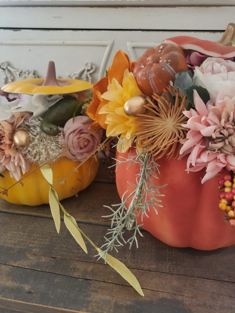 Keramická ozdobná tekvica - veľká