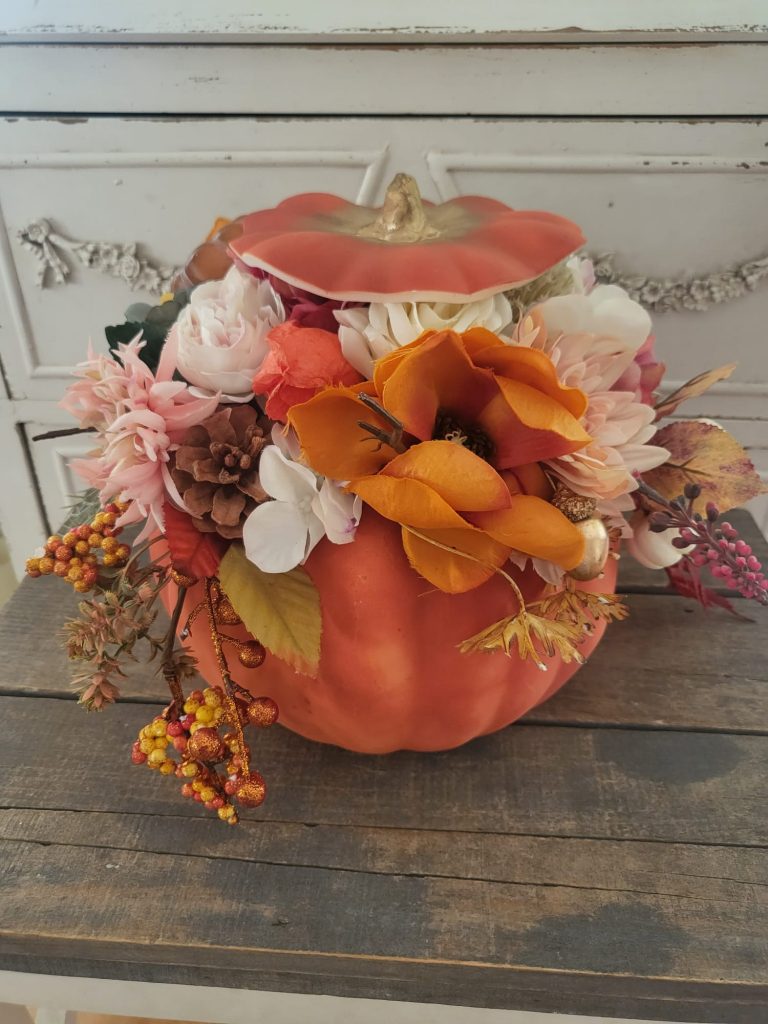 Keramická ozdobná tekvica - veľká